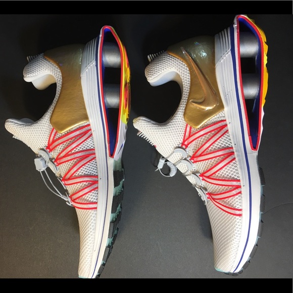 Nike Shox Gravity “Vast Grey Metallic Gold” Sz. 12 - Picture 5 of 5